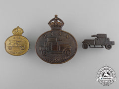 A Royal Naval Air Service Armoured Car Badge Grouping