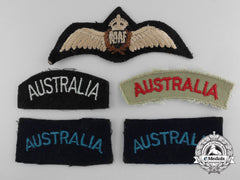 A Selection Of Royal Australian Air Force Insignia