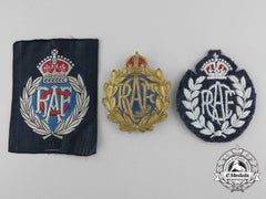 A Selection Of Royal Canadian Air Force Women's Division Insignia