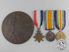 A First War Group To 2Nd Lieutenant Percy W. Waghorn, 1St (Royal) Dragoons/8Th Battalion London Regiment Kia