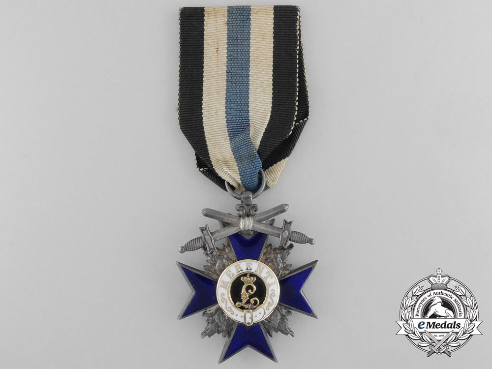 a_bavarian_order_of_military_merit_with_swords;_knight`s_cross_by_hemmerle_b_4319