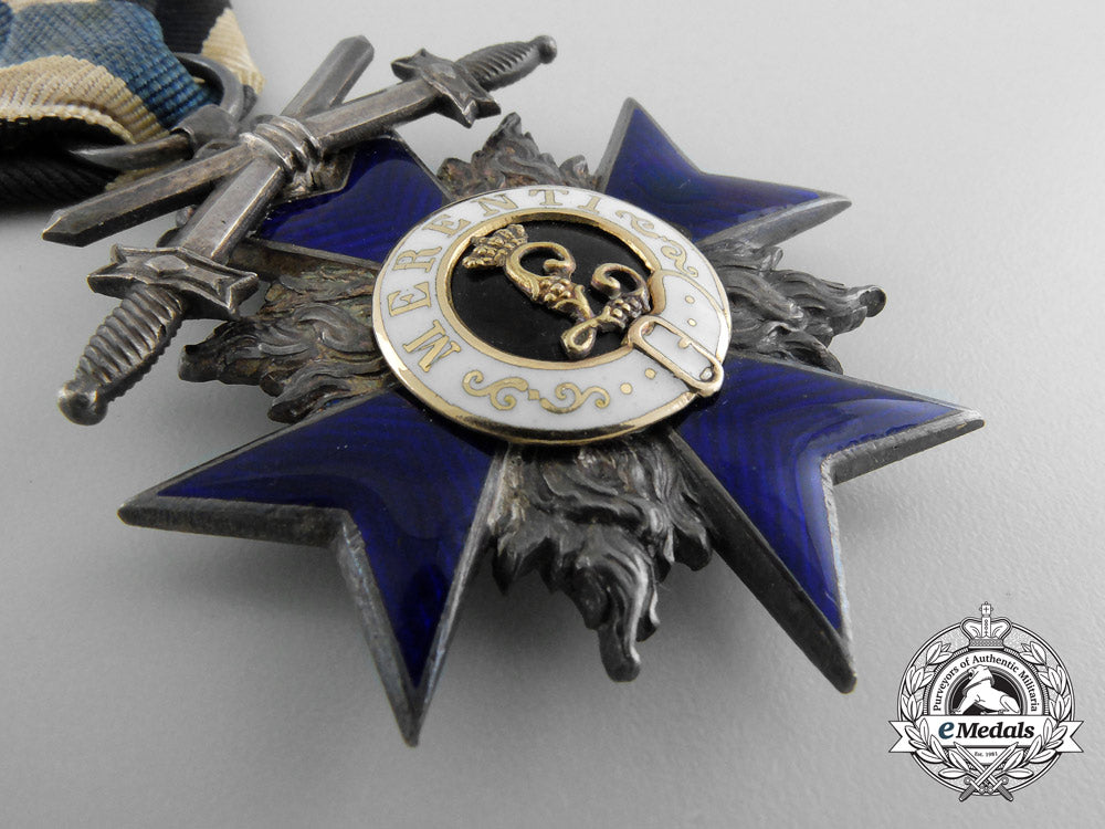 a_bavarian_order_of_military_merit_with_swords;_knight`s_cross_by_hemmerle_b_4325