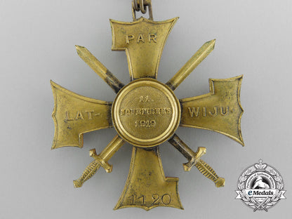 latvia._an_order_of_the_bear_slayer;_knight's_cross,_c.1940_b_4464