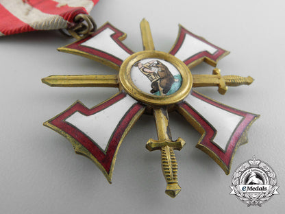 latvia._an_order_of_the_bear_slayer;_knight's_cross,_c.1940_b_4466