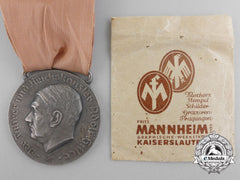 A Rare Large District Ludwigswinkel Mayor's Medal By Fritz Mannheim