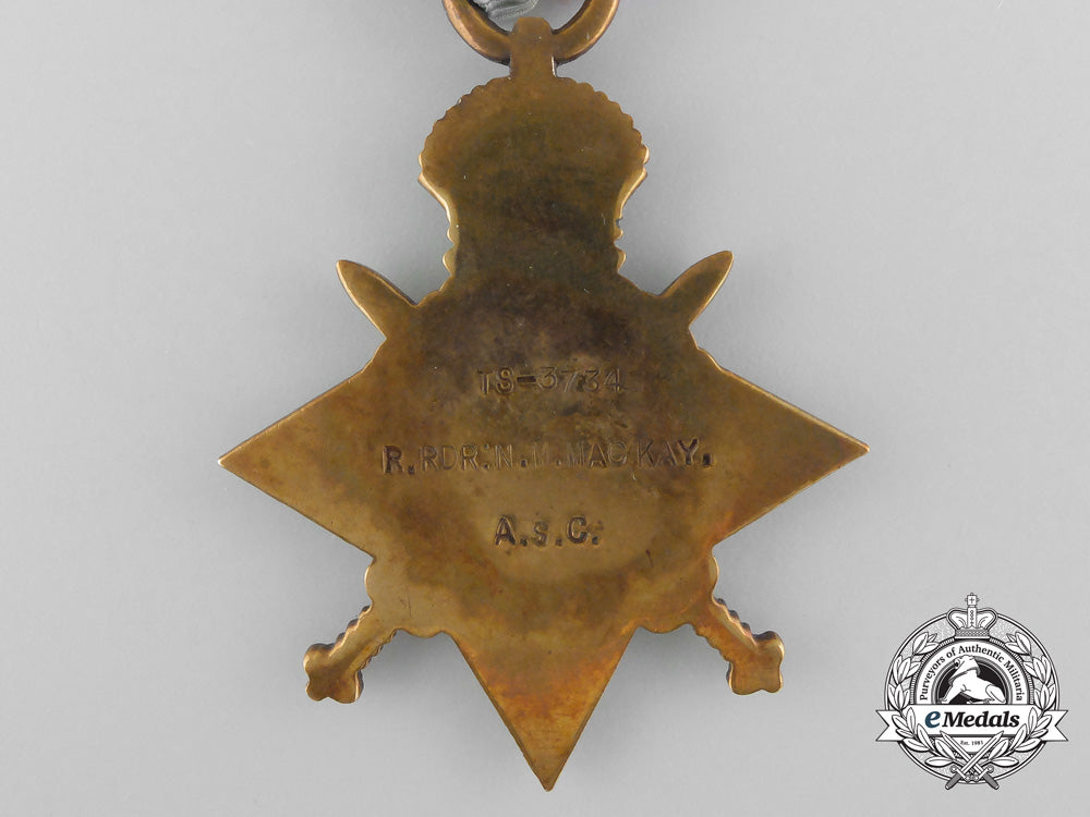 a_first_world_war_group_to_remount_section_rider&_captain_mackay;_seaforth_highlanders_b_4611
