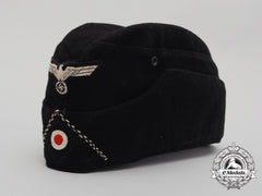 A Panzer Pioneer Battalion Nco's/Enlisted Man's Side Cap