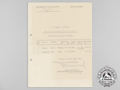 an_preliminary_award_list_signed_by_field_marshal_rommel1942_b_4699