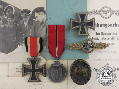 the_awards&_flugbuch_of_unteroffizier_frowein;_stalingrad_evacuation_pilot_b_4931