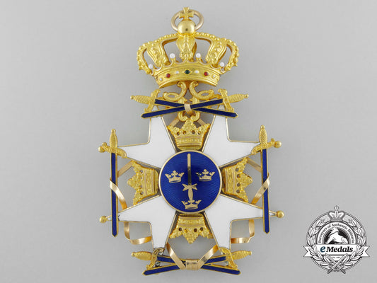 sweden,_kingdom._an_order_of_the_sword_in_gold,_by_c.f._carlman,_c.1969_b_4987_1