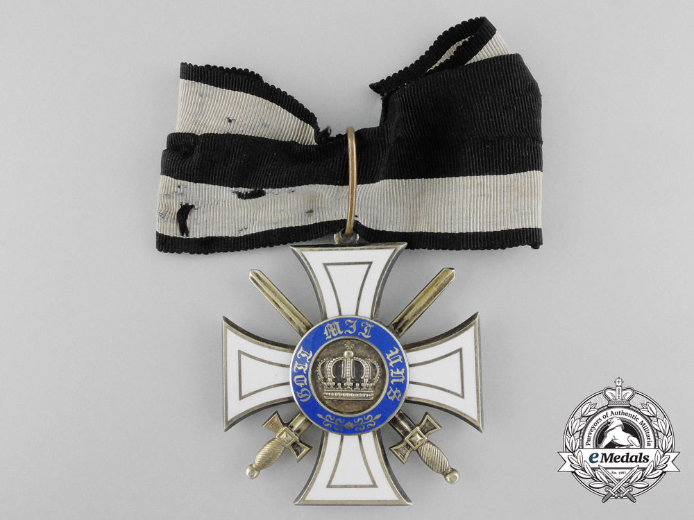 prussia,_state._an_order_of_the_crown,_second_class_commander_with_swords,_by_wagner,_c.1914_b_5011
