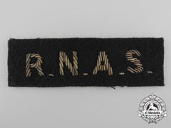 A Royal Naval Air Service (Rnas) Shoulder Flash