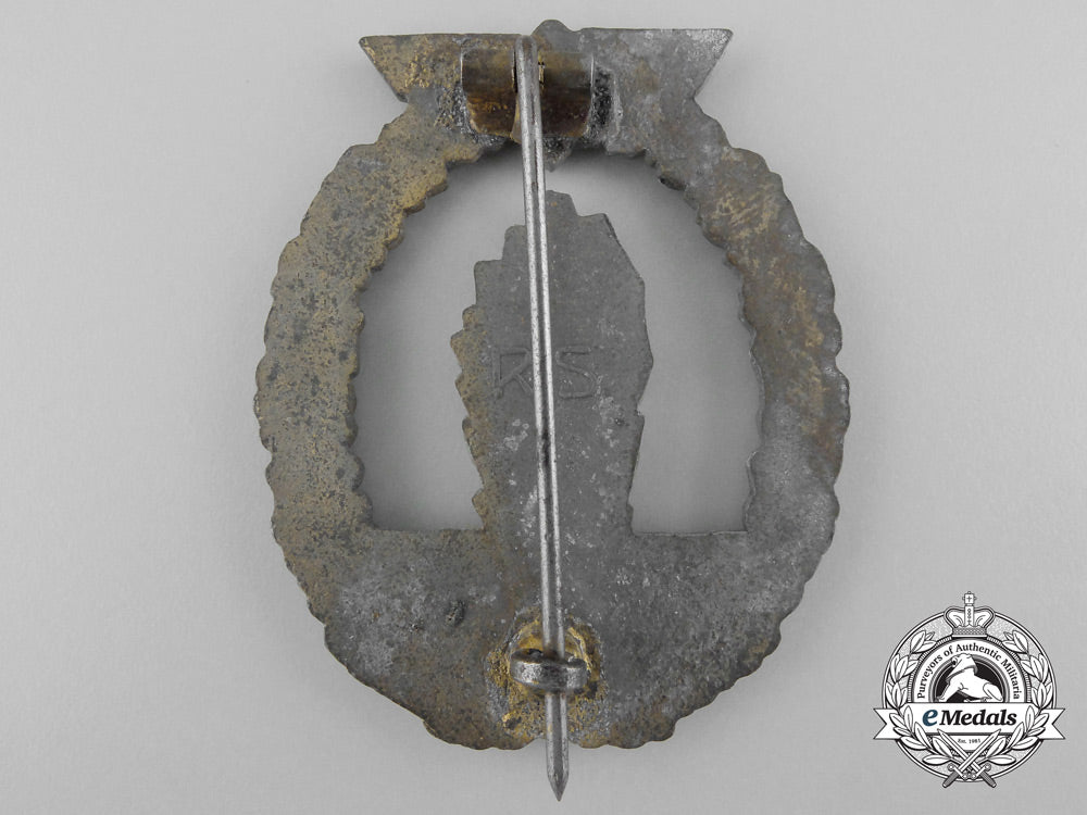 a_kriegsmarine_minesweepers_badge_by_rudolf_souval,_vienna_b_5202
