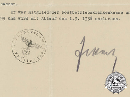 a_certificate_of_employment_from_telephone_exchange_north,_berlin_b_5265
