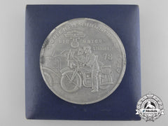 A 1937 Nskk 78Th Regiment Motor Orientation Competition Medal With Case