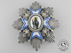 A Serbian Order Of St. Sava; Grand Cross Breast Star  (1915-1941)