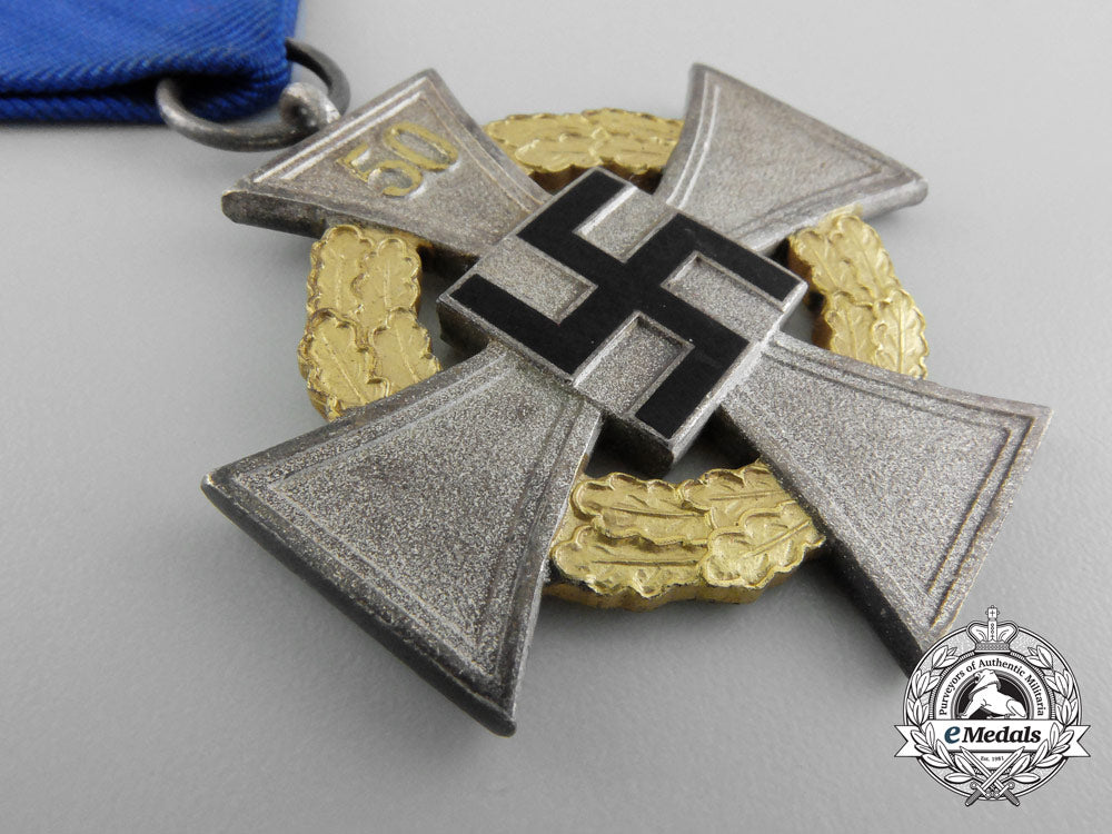 a_faithful_service_decoration;_special_class_cross_for50_years'_service&_miniature_b_5476_1