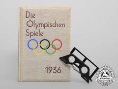A 1936 Berlin Olympic Games Stereoscopic Book & Glasses