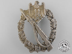 A Silver Grade Infantry Badge In Tombac