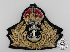 A Pre-Second World War Royal Canadian Navy (Rcn) Officer's Cap Badge