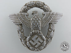 A Second War Period German Police Cap Badge By Assmann