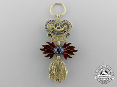 A Superb Miniature Austrian Order Of The Golden Fleece In Gold