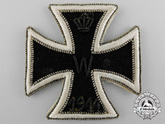 Germany, Imperial. An Iron Cross I Class 1914, Cloth Version, Rare