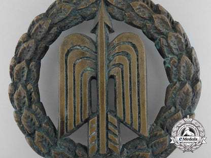 a_large_bronze_luftwaffe_fighter_squadron_emblem_from_ground_base_gate_b_6416