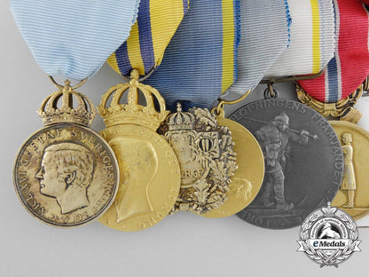 a_swedish_award_grouping_to_skier,_officer_and_sportswriter_sigfrid(_sigge)_bergman_b_6449
