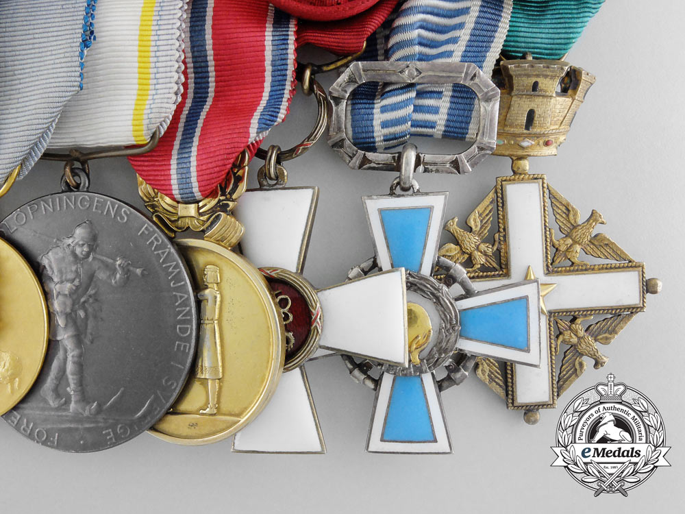 a_swedish_award_grouping_to_skier,_officer_and_sportswriter_sigfrid(_sigge)_bergman_b_6450