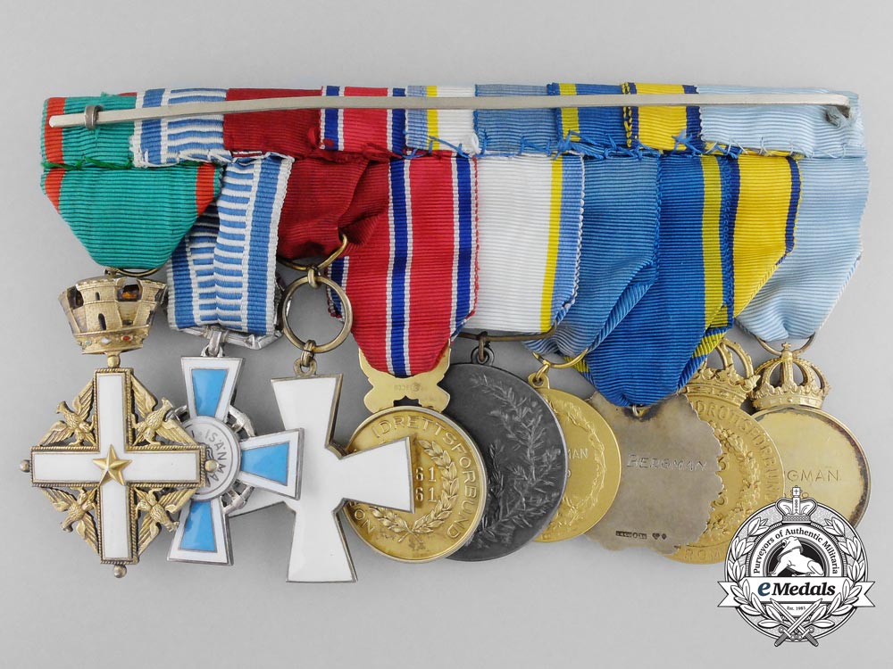a_swedish_award_grouping_to_skier,_officer_and_sportswriter_sigfrid(_sigge)_bergman_b_6451
