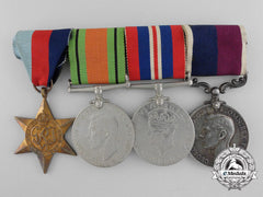 A Second War Royal Air Force Group Of Four To Sergeant P.n.c. Browne, Raf