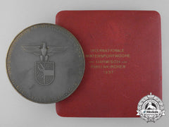 A 1937 International Winter Sports Week Award Table Medal