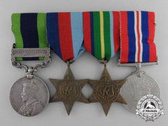 An India General Service Medal 1908-35 Medal Bar 2Nd Punjab Regiment
