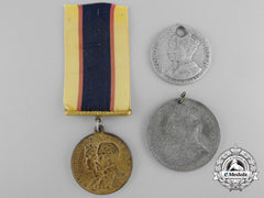 Three Canadian Commemorative Coronation Medals