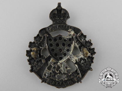 a43_rd_regiment"_the_duke_of_cornwall’s_own_rifles"_cap_badge_b_7085