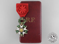 A French Legion D'honneur; Officer With Case