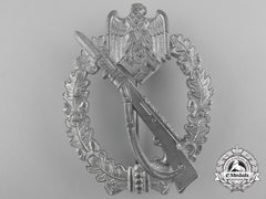 A Silver Grade Infantry Badge By Fritz Zimmermann