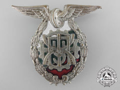 A Rare Bulgarian Railway Badge; Screwback Version