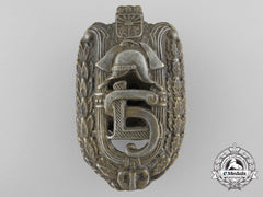 A Latvian Firefighter's Badge Of Honour By F.muller