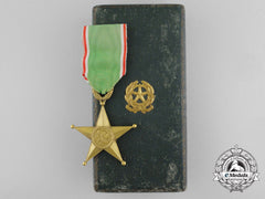 An Italian Order Of The Italian Star Of Solidarity; Third Class