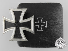 An Iron Cross First Class 1939 With Case By Wilhelm Deumer