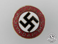 An Nsdap Membership Badge By Werner Redo