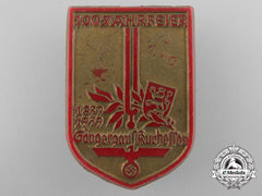 An 1839-1939 100Th Anniversary Of Sängergau-Kurhessen Badge