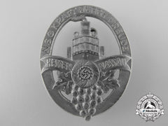 A German Labour Front Badge For Hessen/Nassau By Wiedmann