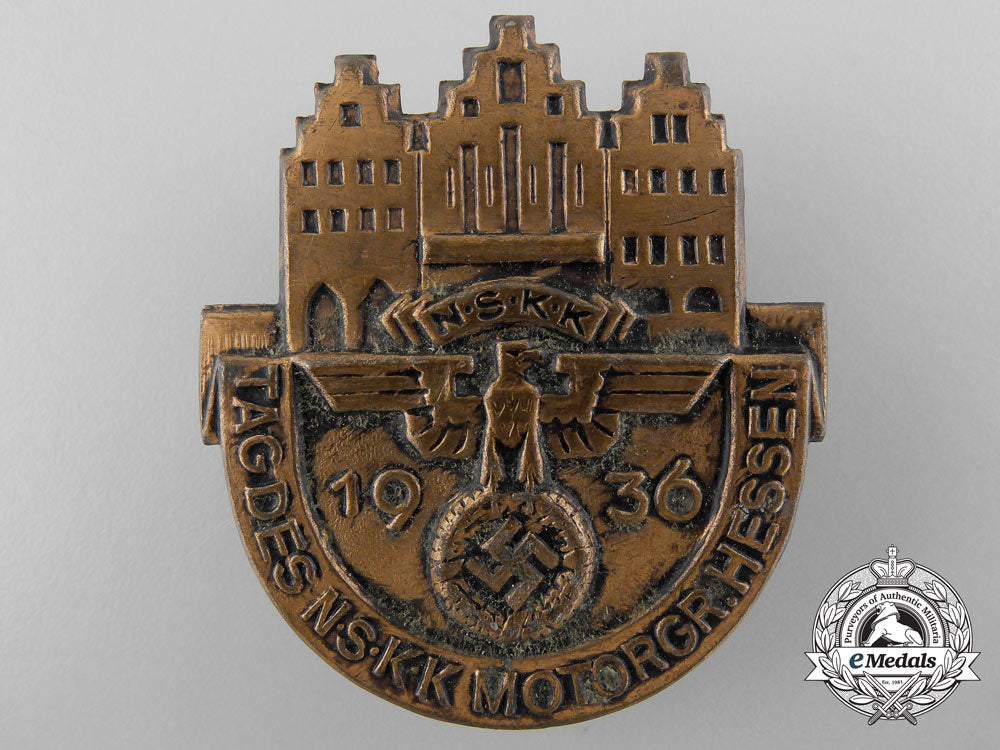 Germany, Nskk. A 1936 National Socialist Motor Corps Badge – eMedals