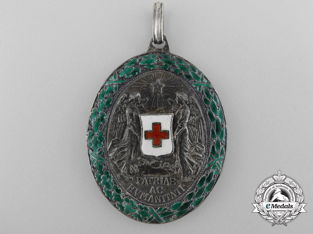 an_austrian_honour_decoration_of_the_red_cross;_silver_medal_with_war_decoration_b_8128