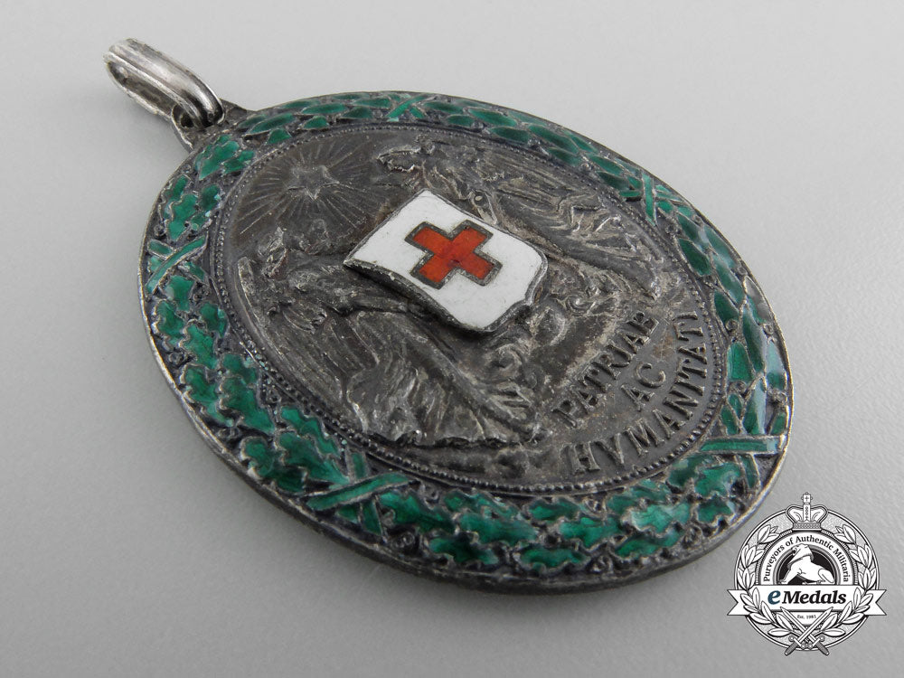 an_austrian_honour_decoration_of_the_red_cross;_silver_medal_with_war_decoration_b_8130