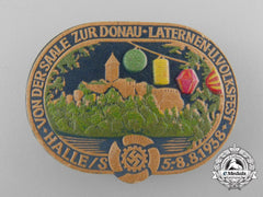 A 1936 Nsdap Tirschenreuth - Kemnath Group Meet Badge