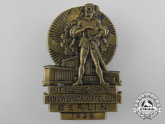 A 1938 Berlintrade Exhibition Badge